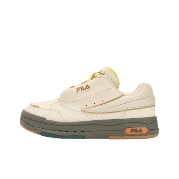 FILA Mix Low Skate Shoes 'Cream White Green' Women's