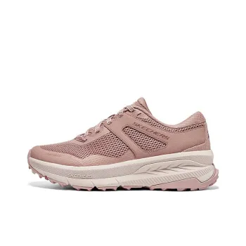 Skechers Switch Back Anti Slip Wear Resistant Low Top Casual Running Shoes Women's Pink White