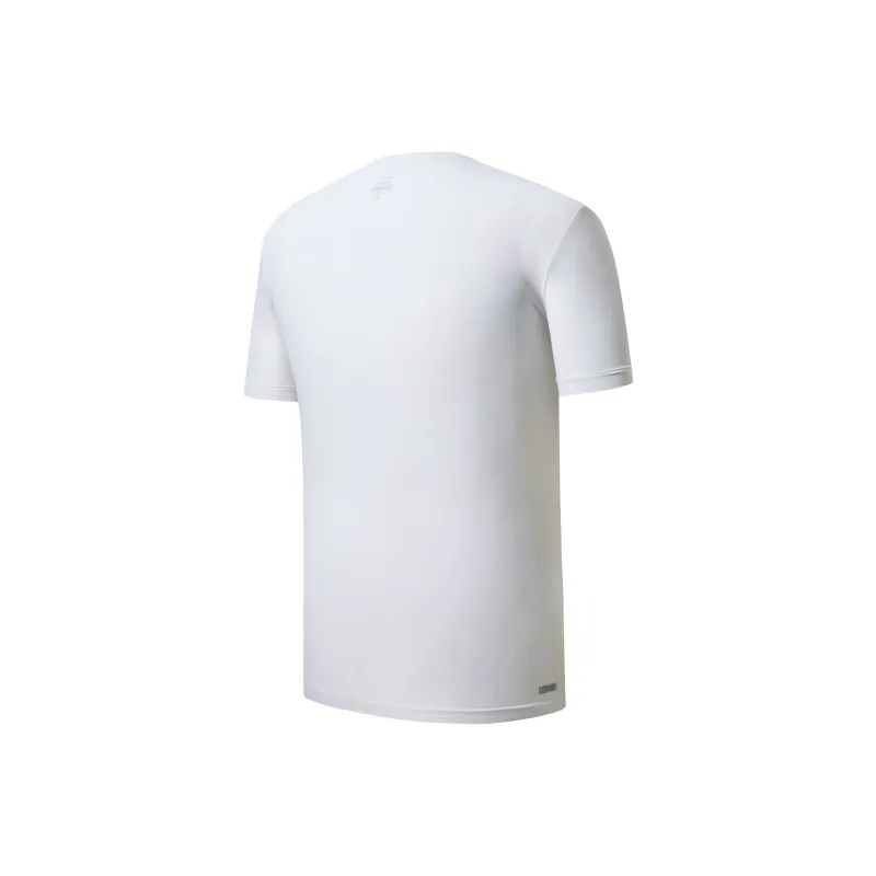 Erke Ice Cube Series T Shirts Men True White-1