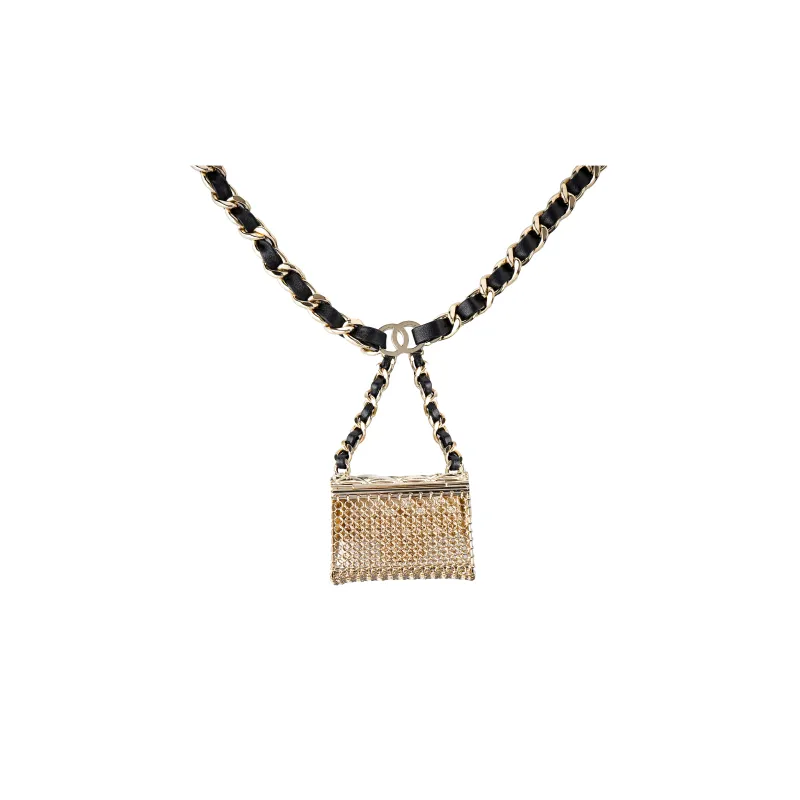 CHANEL Waist Chains Women's Gold And Black-3