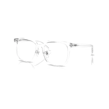 RayBan Plate Frame Square Eyeglass Frames Unisex Transparent