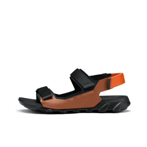 Ecco Beach Sandals Men Brown