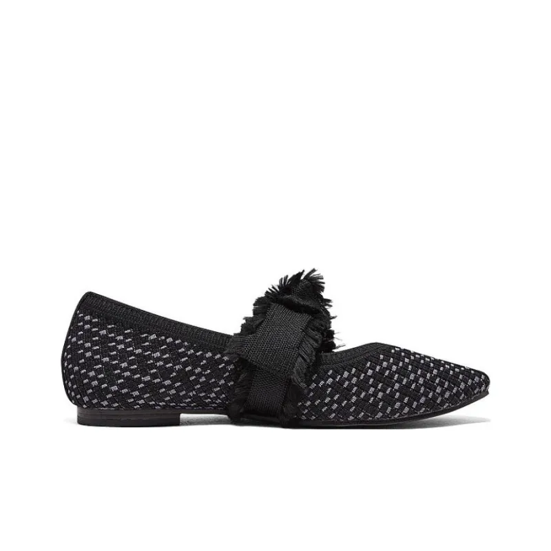 Skechers Snip Anti Slip Wear Resistant Breathable Supportive Rebound Low Top Casual Shoes Women's Black-1