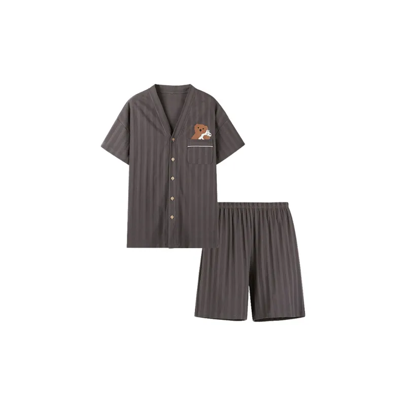Xiang Ning Pai Unisex Pajama Sets-6