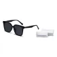 Style B Three-Bolt Black Frame with Gray Lens