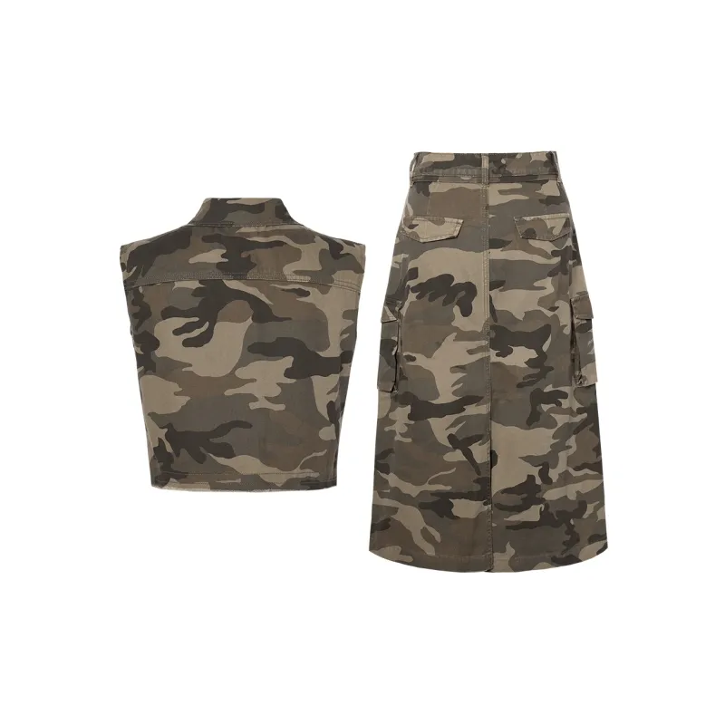 LA CRAWFISH Two Piece Skirt Sets Women's-1