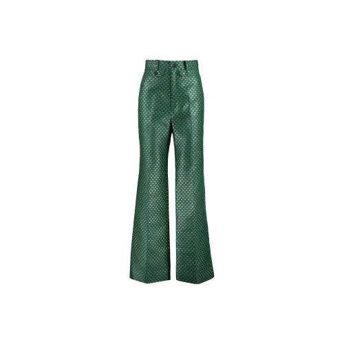 GUCCI Casual Pants Women's Green