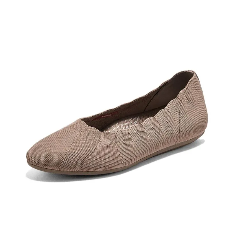 Skechers Cleo Anti Slip Wear Resistant Low Top Sports Casual Shoes Women's Mocha-2