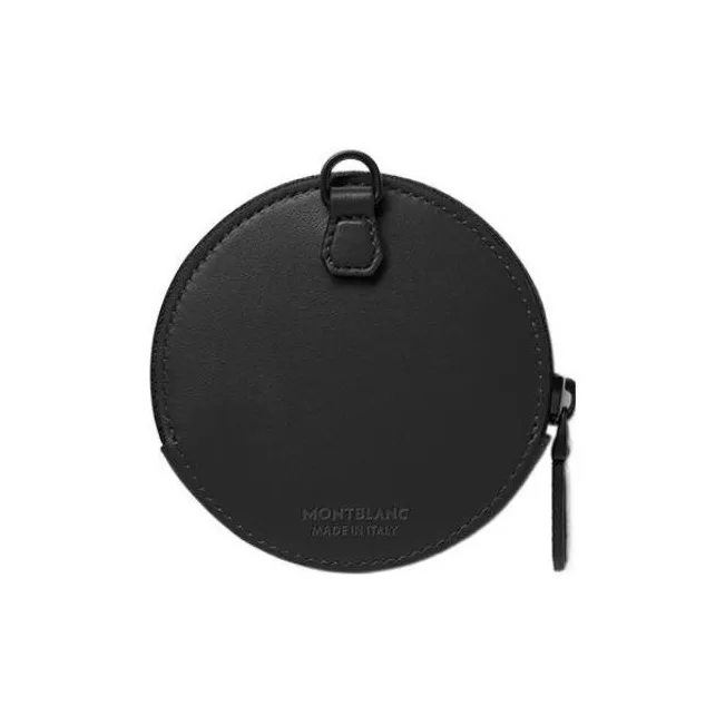 MONTBLANC Cow Leather Coin Purse Men's Classic Black-1