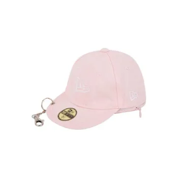 New Era Fabric Hats & Caps With Key Pouch Mini Unisex Pink
