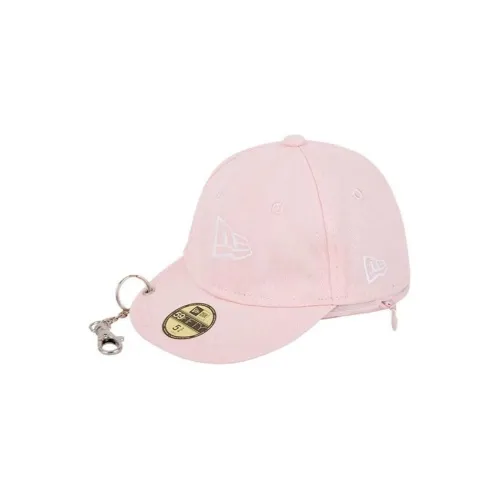 New Era Fabric Hats & Caps With Key Pouch Mini Unisex Pink