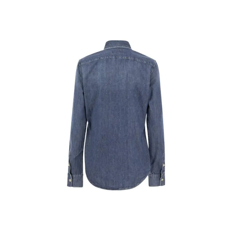 Polo Ralph Lauren Crlte St Long Sleeve Button Front Shirt Merced Wash-7