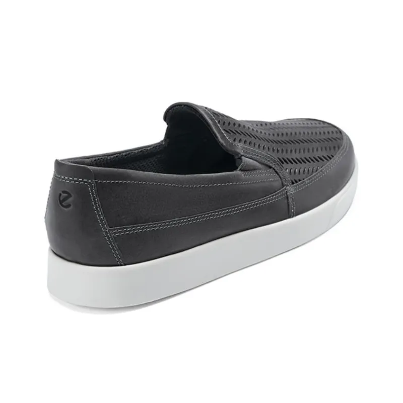 Ecco Street Light Series Casual Shoes Men's Titanium Gray-2