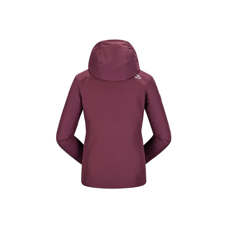 PELLIOT Water Resistant Windproof Breathable Wear Resistant Warm Windbreaker Jacket Women's-1