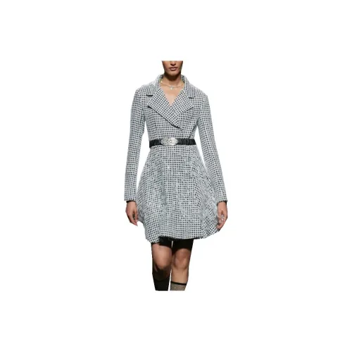 CHANEL Long-Sleeved Dresses Women's Multicolor