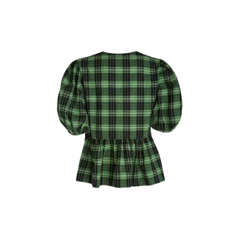 GANNI T-Shirts Women's Green-1