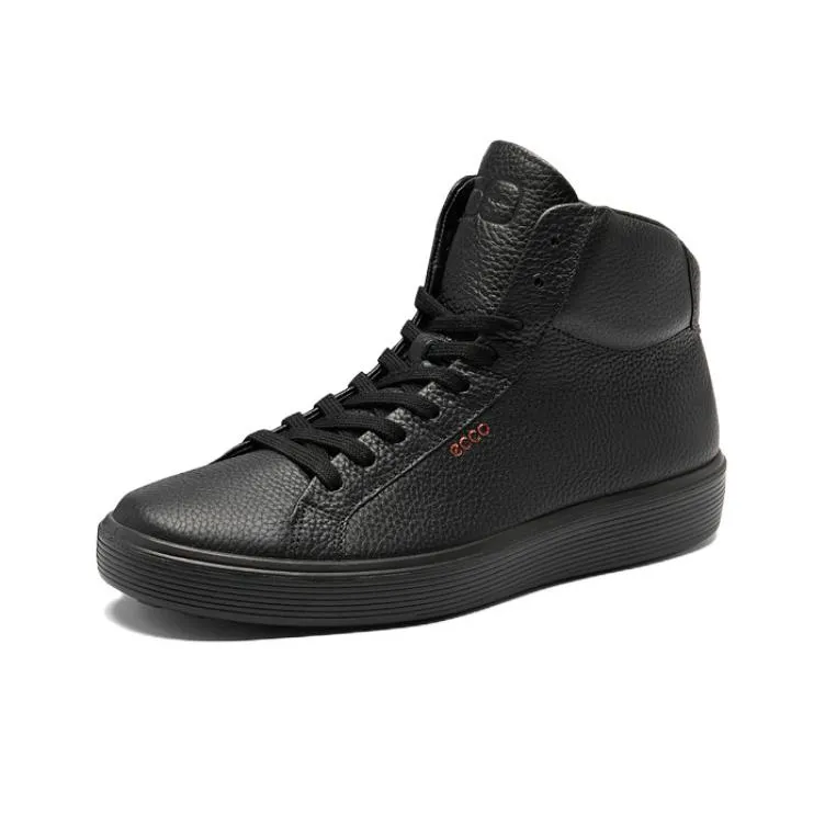 Ecco Graceful Cool 60 Anniversary High-Top Skateboard Shoes Men's Black-1