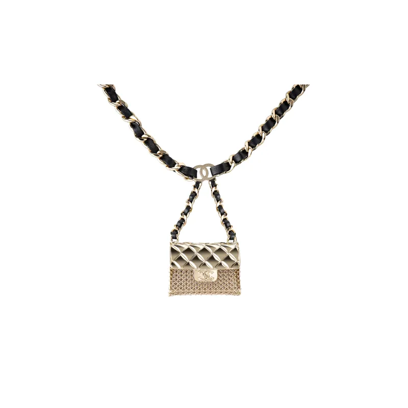 CHANEL Waist Chains Women's Gold And Black-2