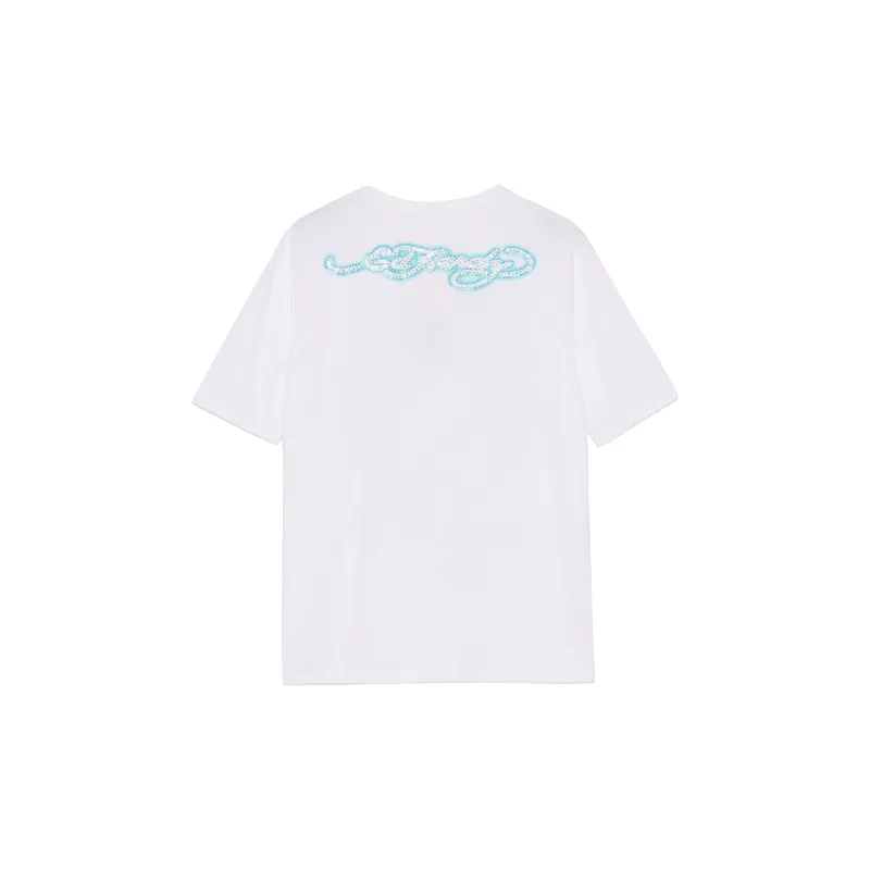 Ed Hardy T Shirts Women's White E1PBW400-1