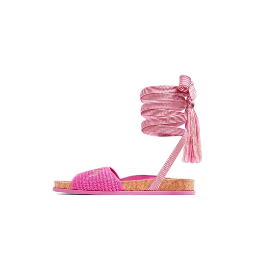 Jimmy Choo Gal Strap Sandals Women's Peach Pink