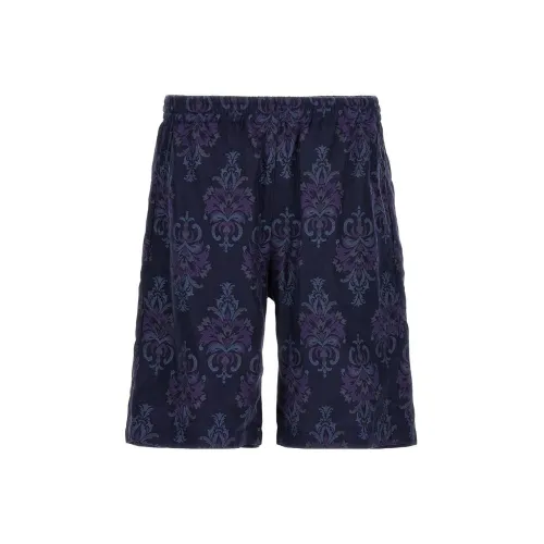 Needles Casual Shorts Men Dark Blue