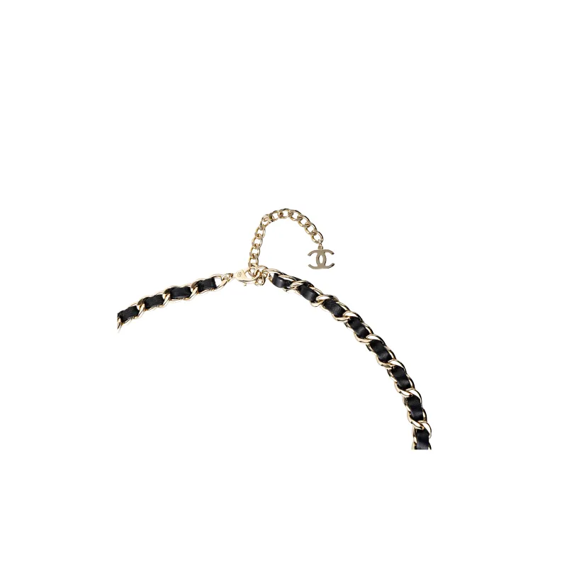 CHANEL Waist Chains Women's Gold And Black-4