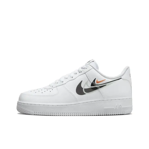 Nike Air Force 1 Low 'Multi Swoosh' White Black