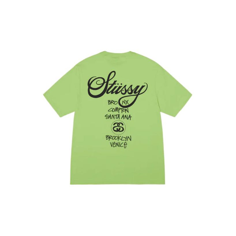 Stussy World Tour Tee - POIZON