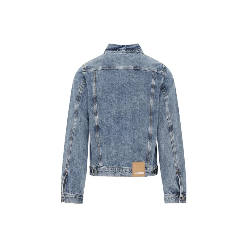 Jacquemus Logo Patch Denim Jacket-1