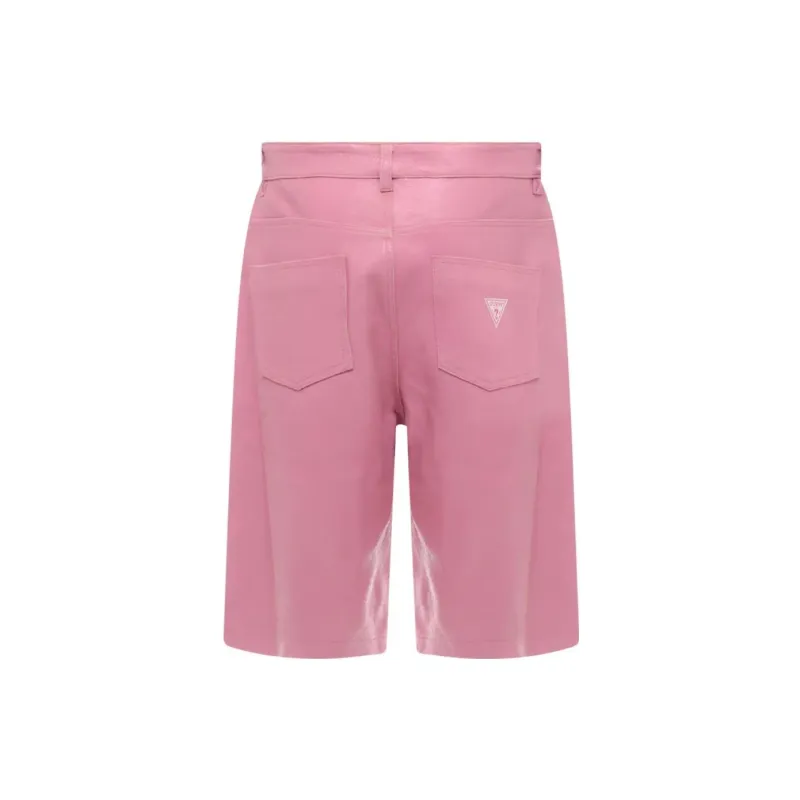 GUESS Casual Shorts Men Pink-1