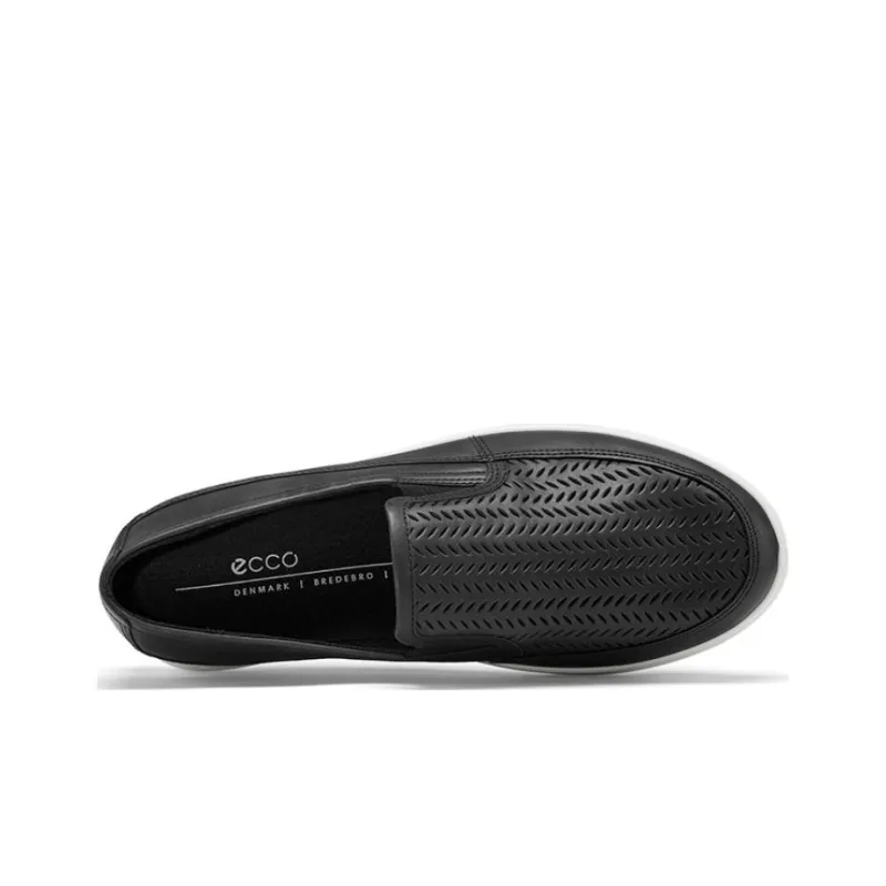 Ecco Men's Casual Shoes Men Low Top Black-3