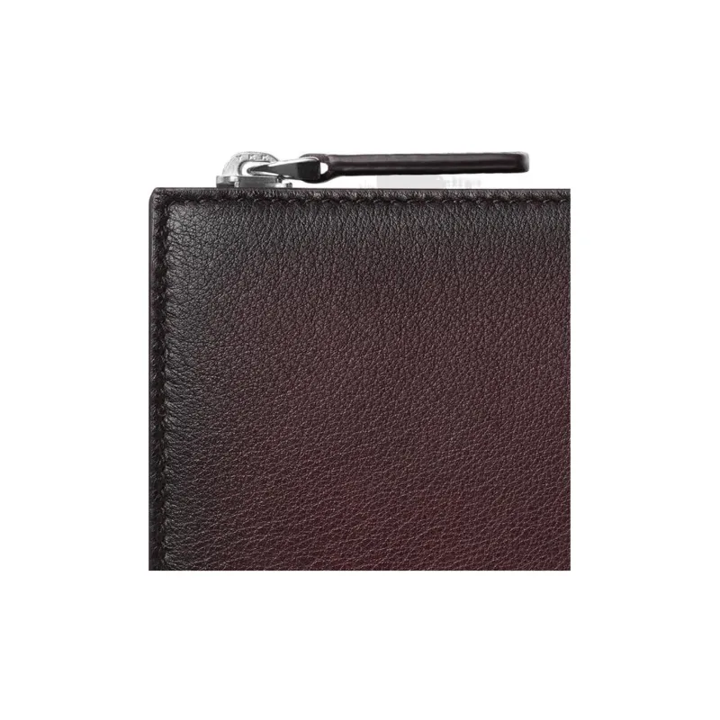 MONTBLANC Cow Leather Wallet Men's Fuchsia-2