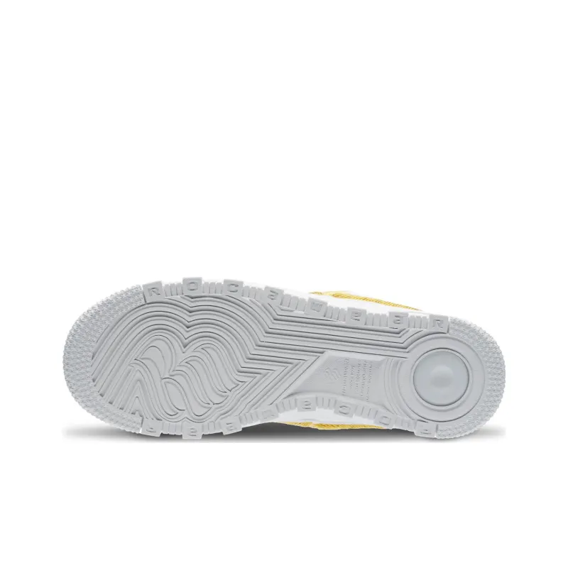 Xvessel X ROCAWEAR Skateboard Shoes Unisex Low Top White Gold-6