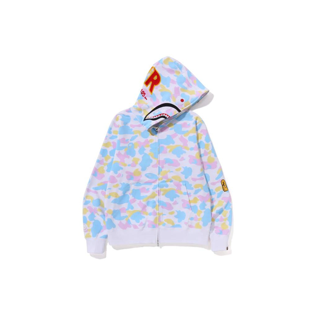 Bape reversible shark hoodie fashion