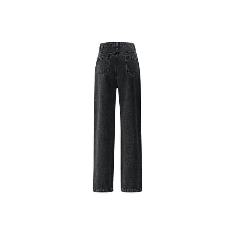 MEIYANG Jeans Women's Smoke Gray-1