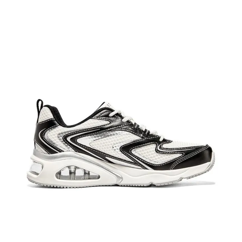 Skechers Tres Air Uno Vision airy 'White Black' Women's-1