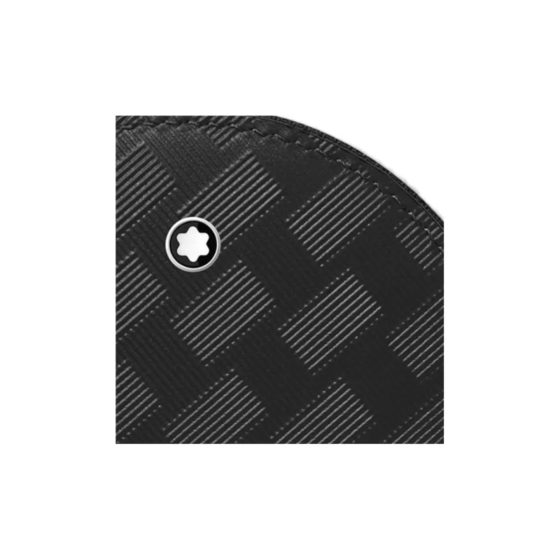 MONTBLANC Cow Leather Coin Purse Men's Classic Black-4