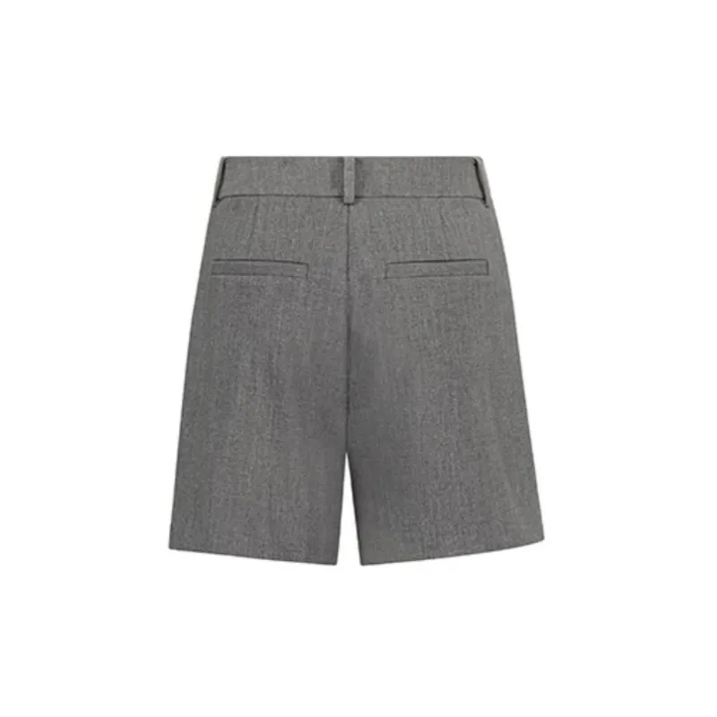 MEIYANG Casual Shorts Women's Gray-1