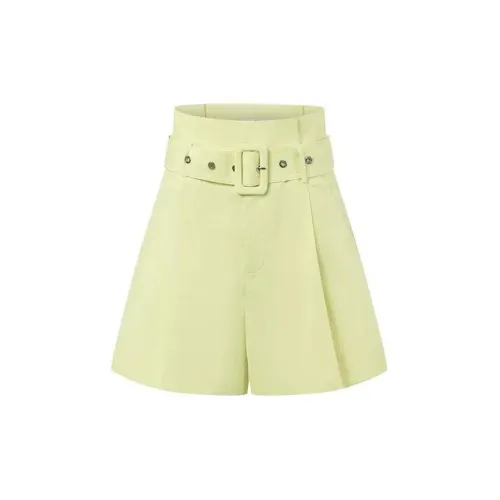 CM Casual Shorts Women's Neon Green