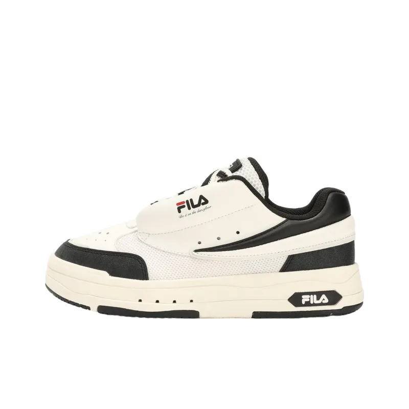 FILA Mix Low Skate Shoes 'White Black'-0