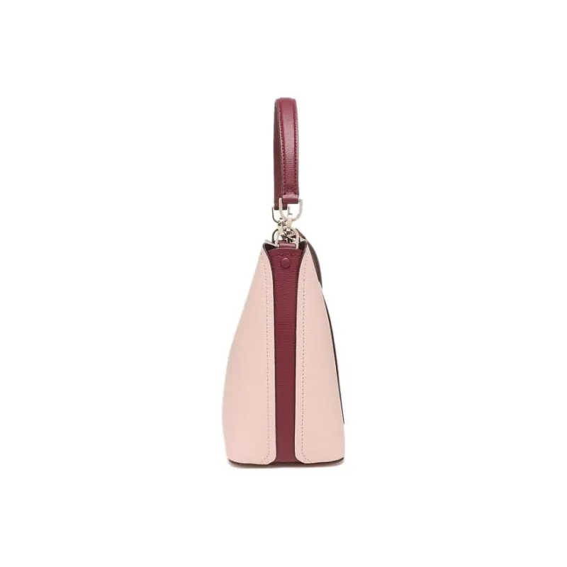 Kate Spade Leather Bucket Bags Shoulder Bags Small Size Women's Light Pink-2
