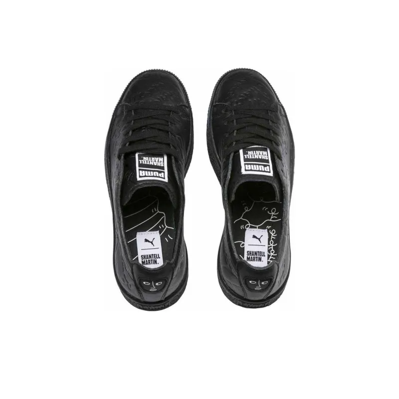 PUMA Shantell Martin X Suede 'Black Low Top' Women's-2