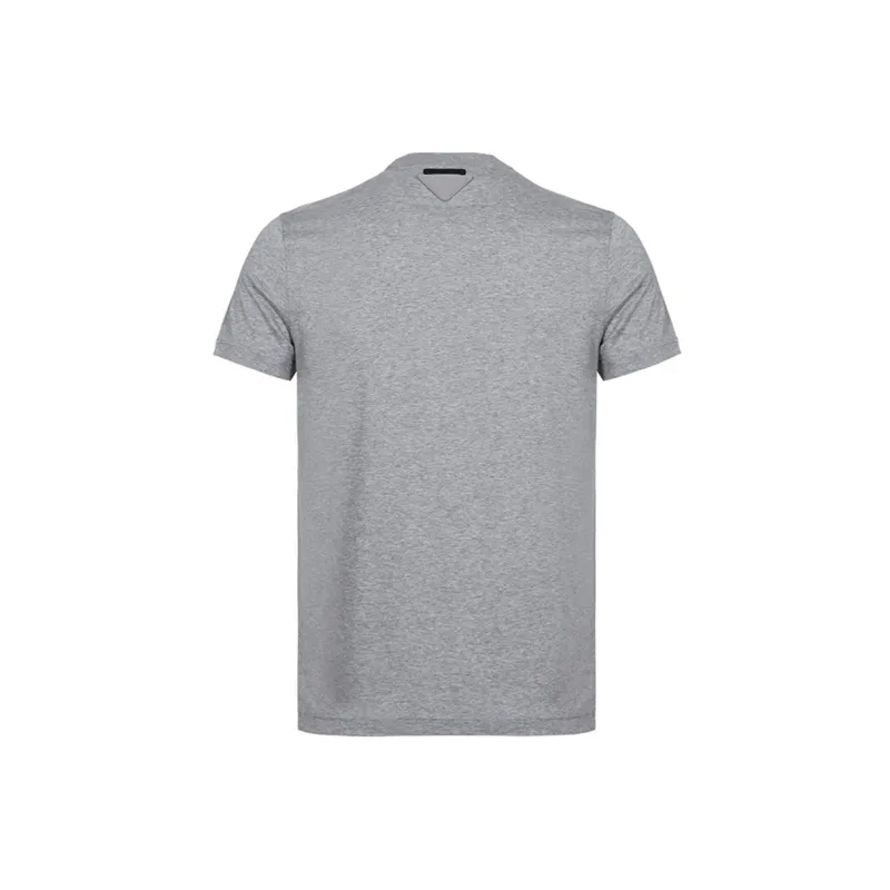 PRADA T-Shirts Men Gray-1