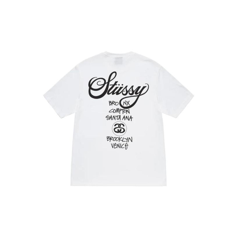【STUSSY】World Tour T-Shirt ◆ Stüssy World Tour – Stüssy
