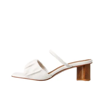URBAN REVIVO Stylish Sandals Women's Raw White