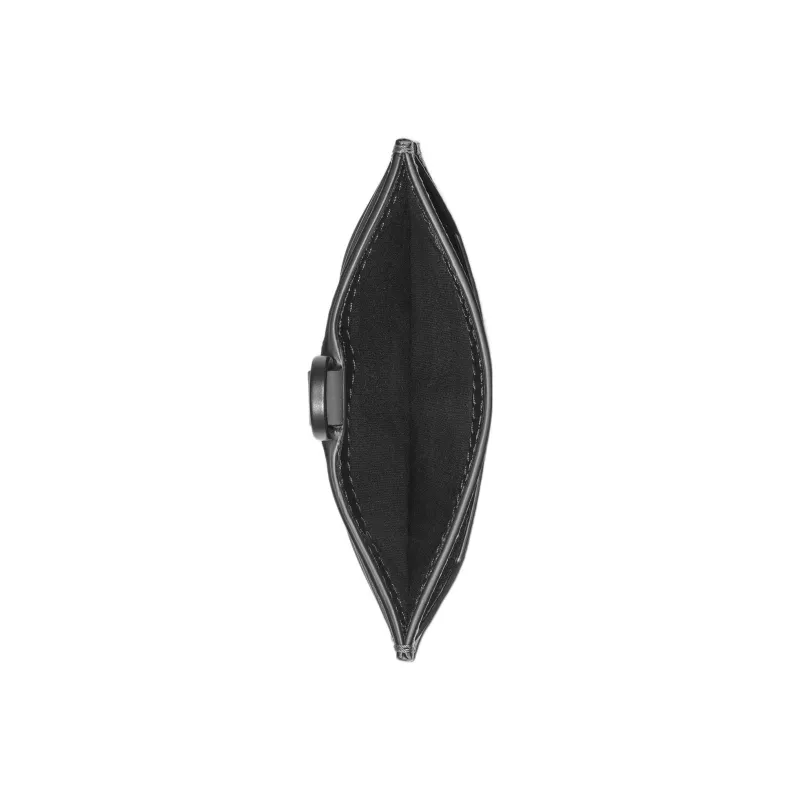 MONTBLANC Cow Leather Card Holder Men's Elegant Gray-2