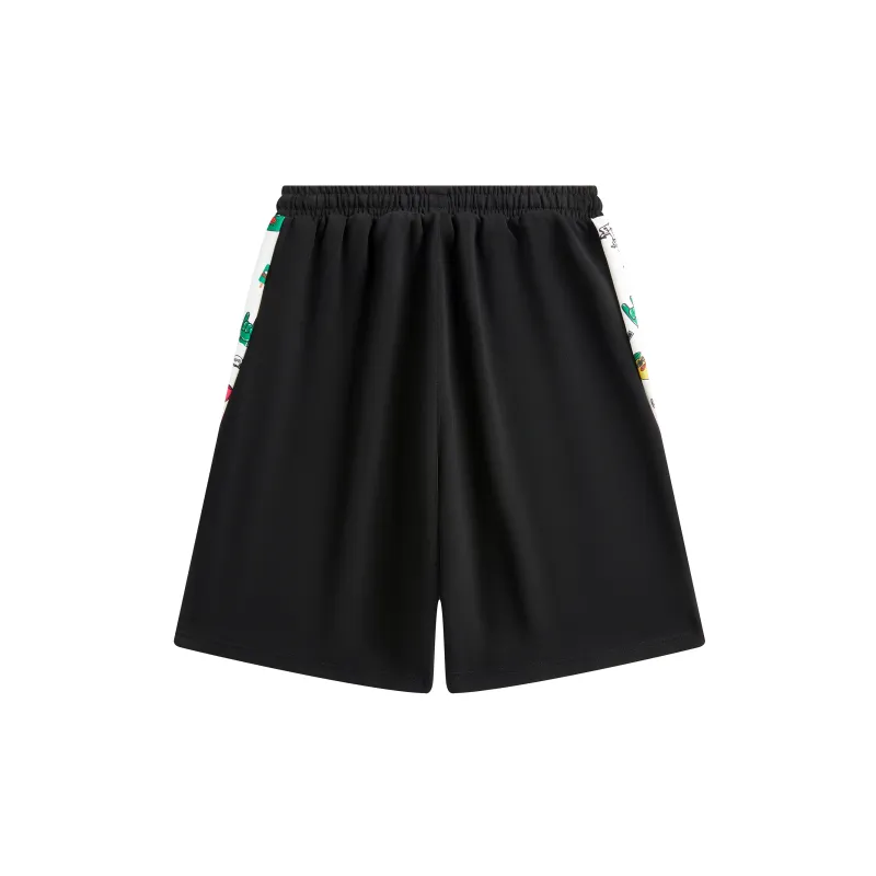 Pepe The Frog Casual Shorts Unisex Black-1