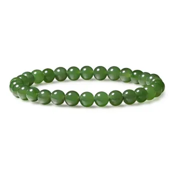 CHAOHONGJI Beaded Bracelet Hand Accessory Green Jade Women's