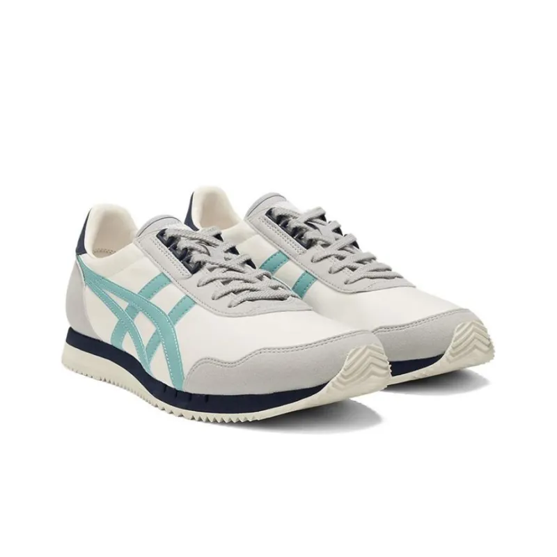 Onitsuka Tiger Dualio Marathon Running Shoes 'Cream White Grey Aqua'-2