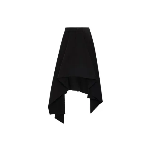 MEIYANG Casual Long Skirts Women's Black